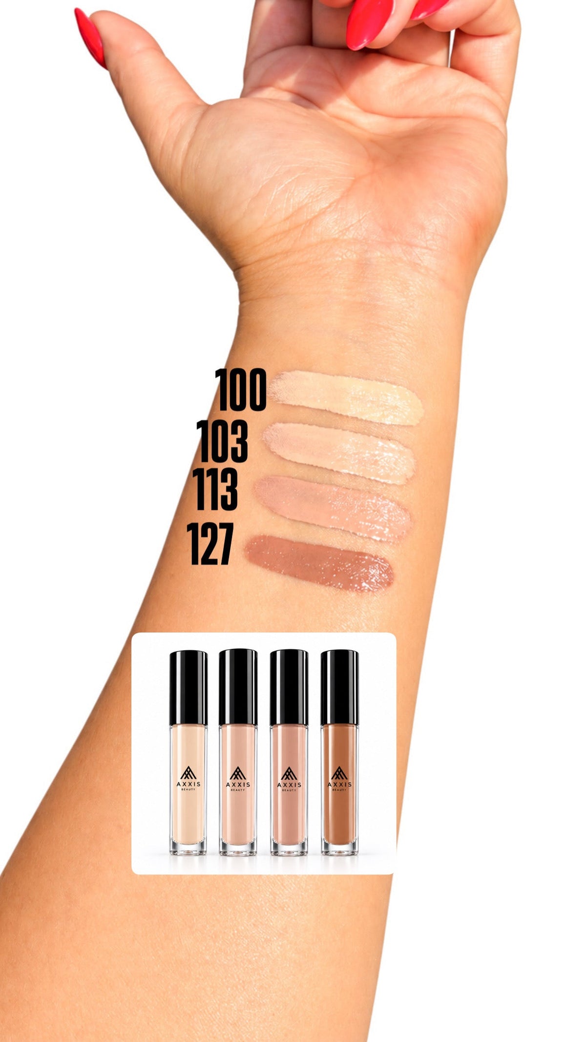 How to Choose Your Axxis Beauty Concealer Shade