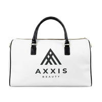 Axxis Beauty Faux Leather Travel Bag — Logo Weekender Duffle