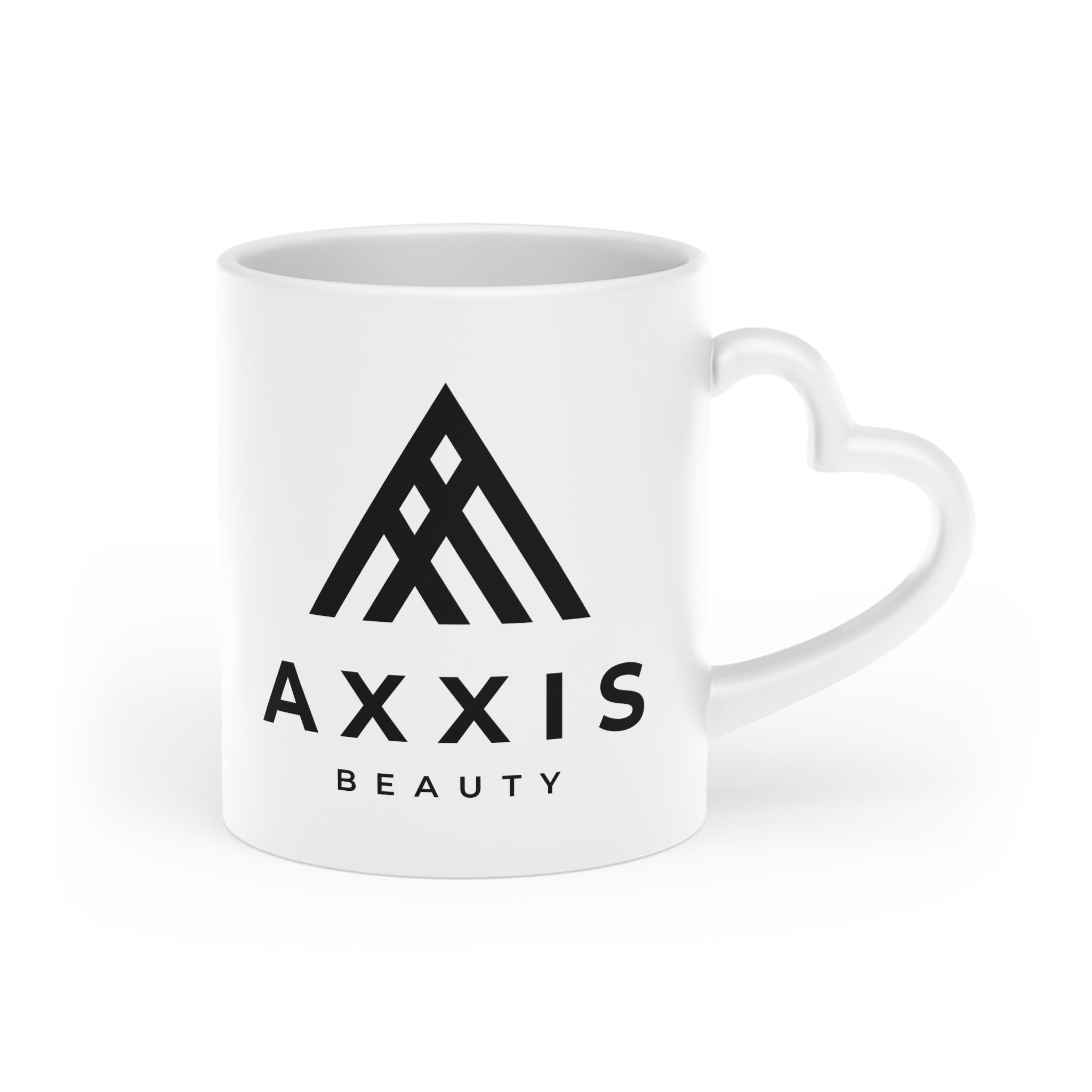 Axxis Beauty Heart Handle Mug – 11 oz