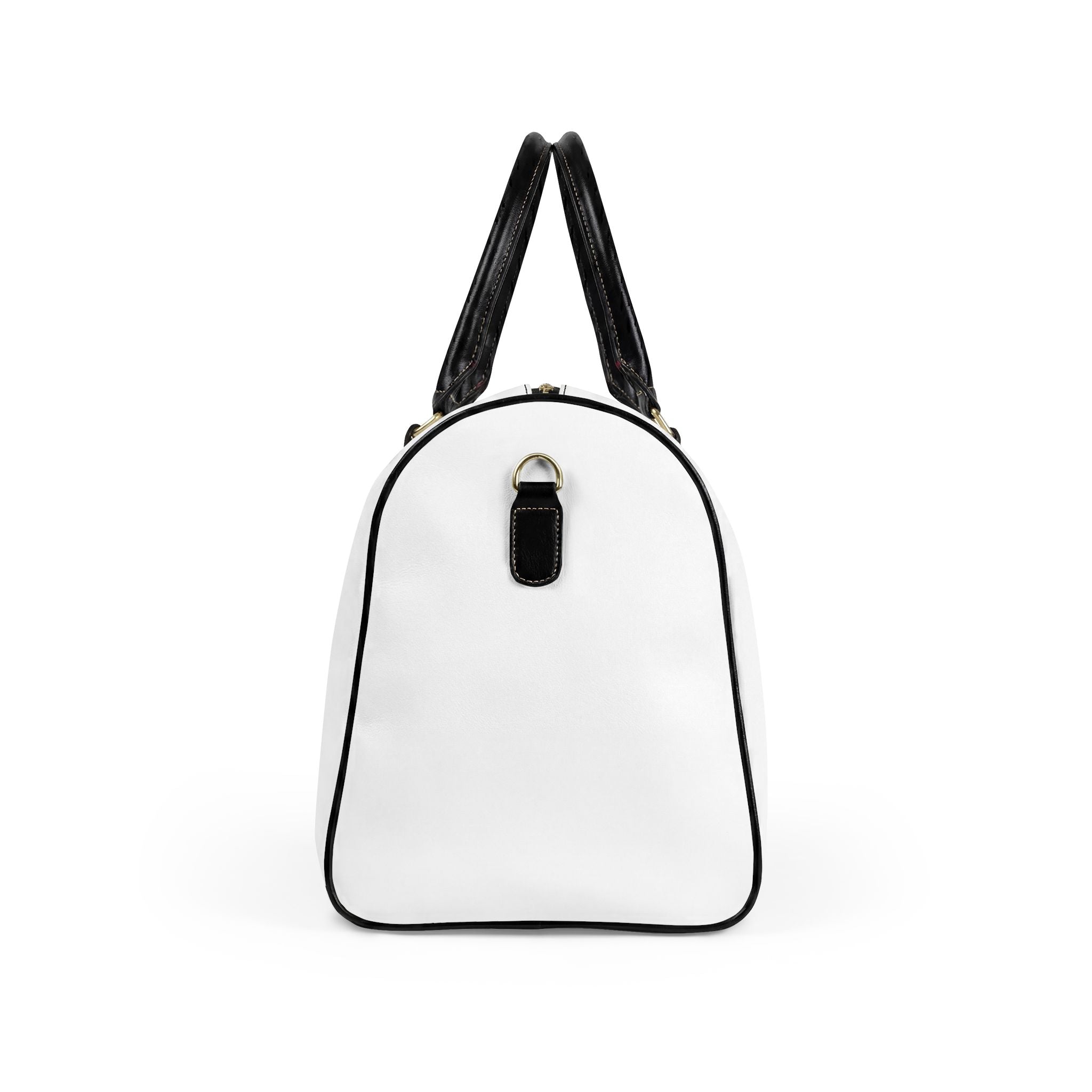 Axxis Beauty Faux Leather Travel Bag — Logo Weekender Duffle