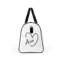 Axxis Beauty Faux Leather Travel Bag — Logo Weekender Duffle