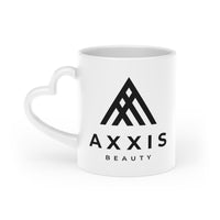 Axxis Beauty Heart Handle Mug – 11 oz