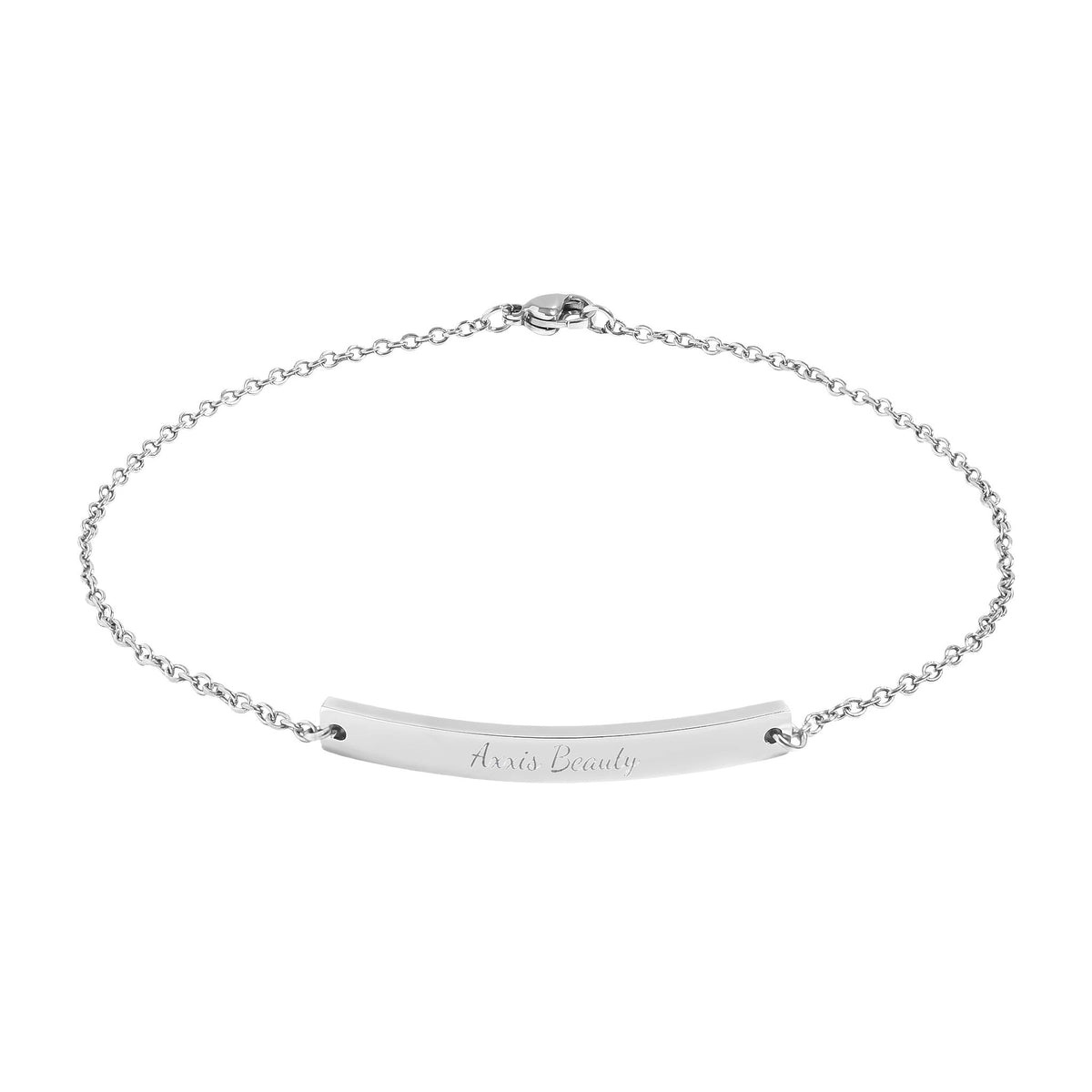 Axxis Beauty Signature Engraved Anklet