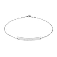 Axxis Beauty Signature Engraved Anklet