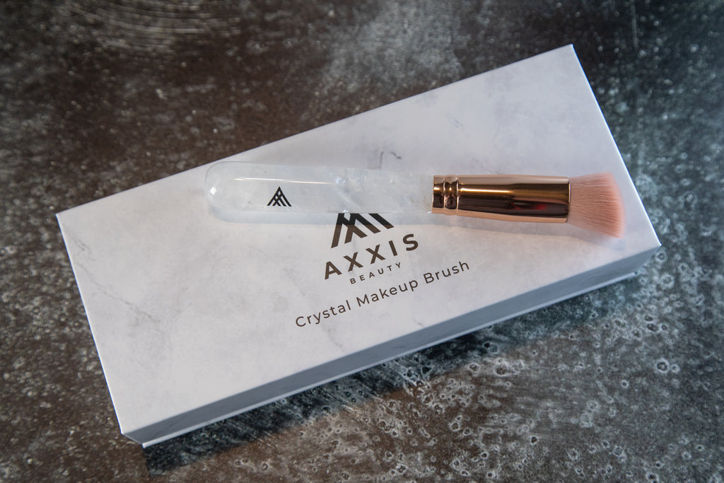 Luxury Crystal Quartz Makeup Brush