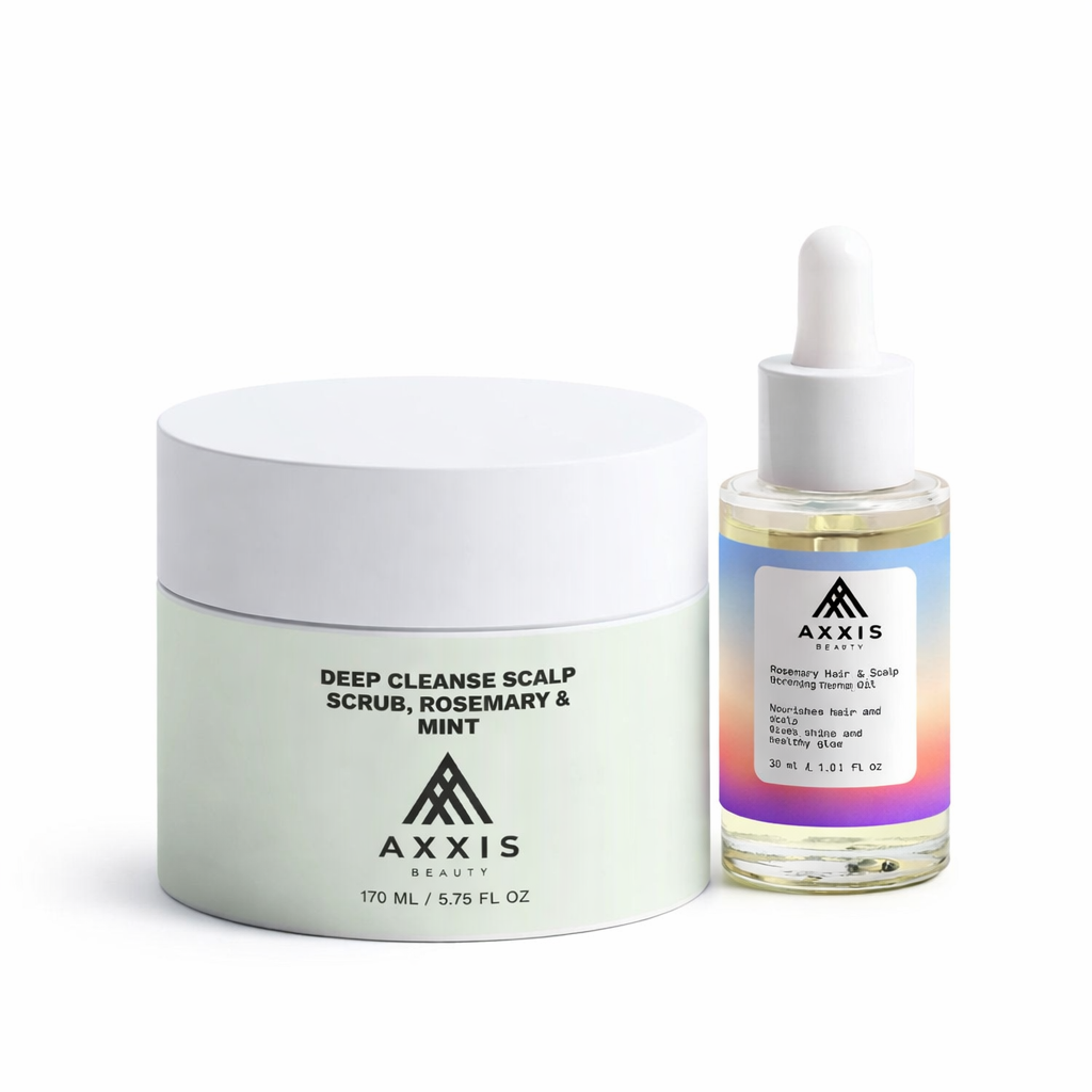Deep Cleanse + Strengthening Oil Duo — Scalp & Hair Revival Set