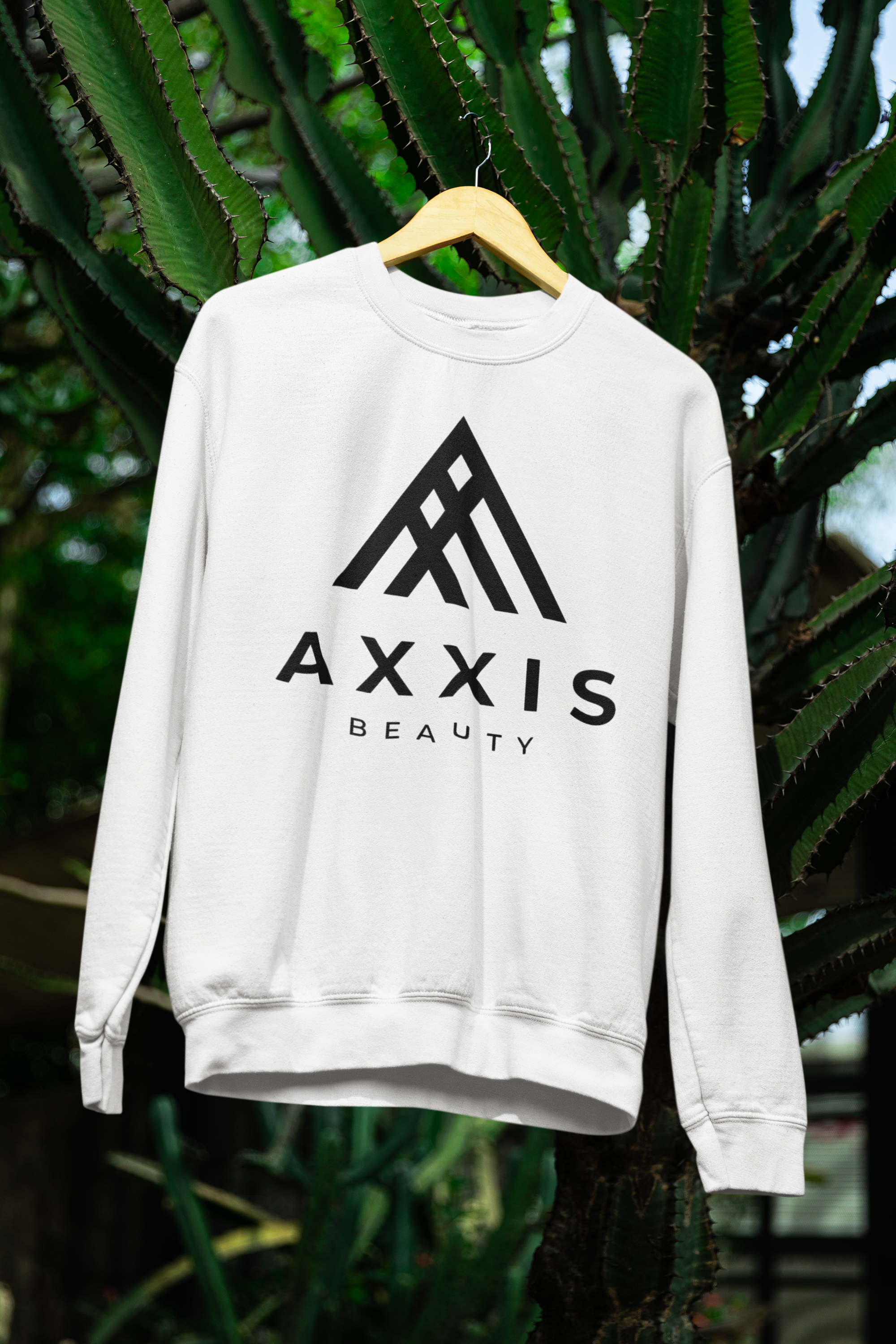 Axxis Beauty White Sweatshirt