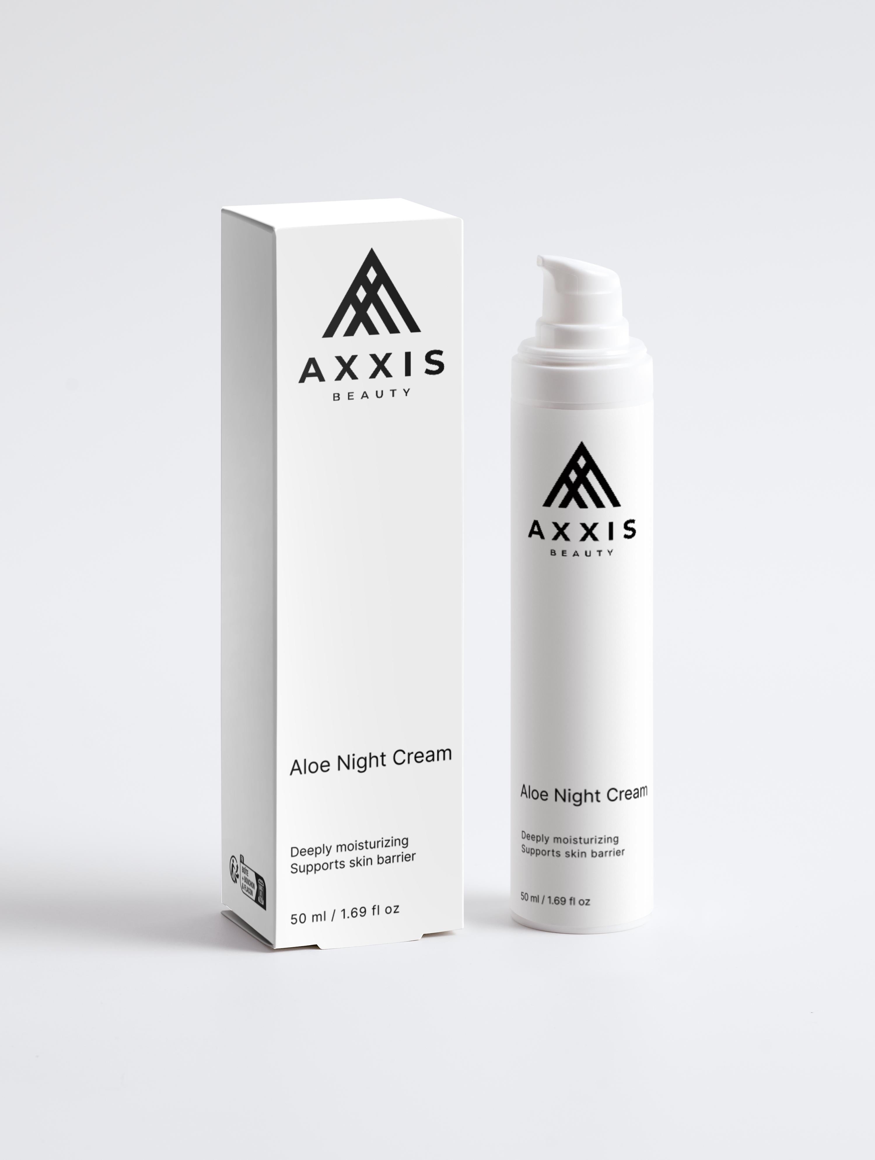 アリックス　ナイトクリーム Aloe Night Cream – Axxis Beauty